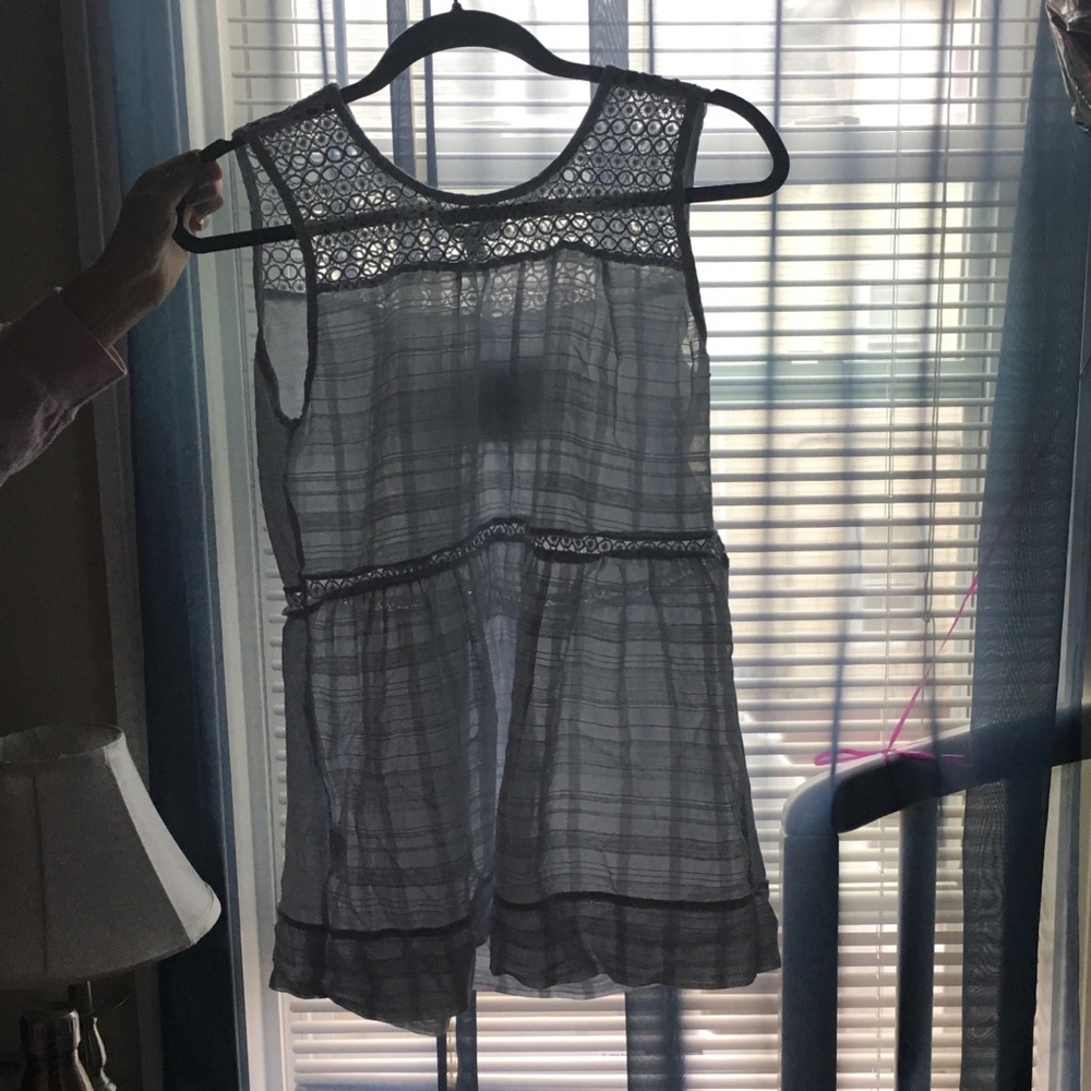 NWT Super cute light blue tank